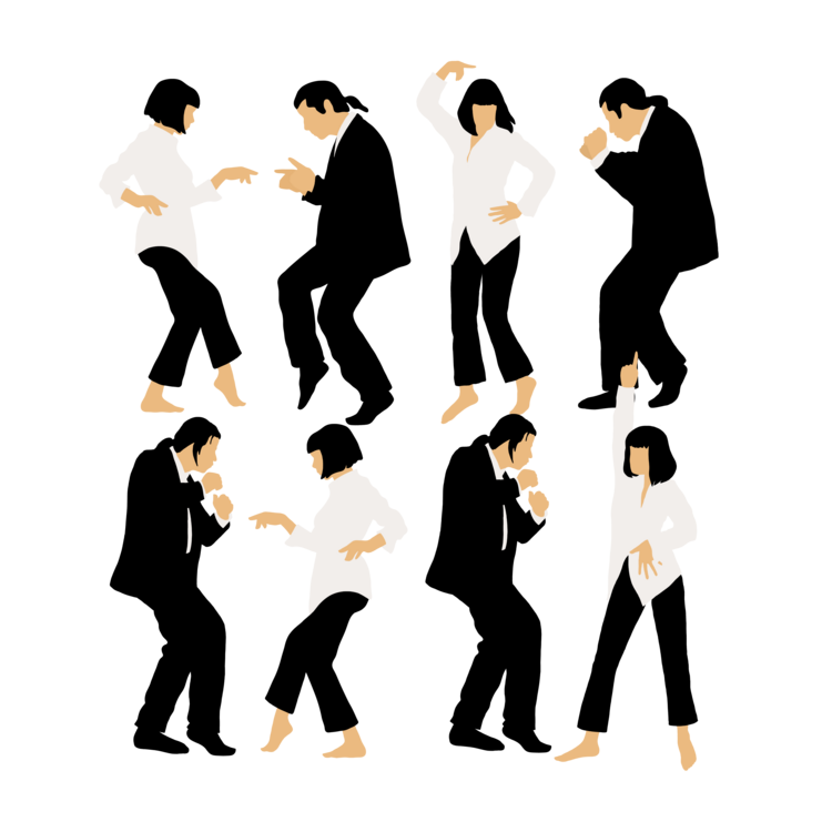 T-shirt Retro Groove