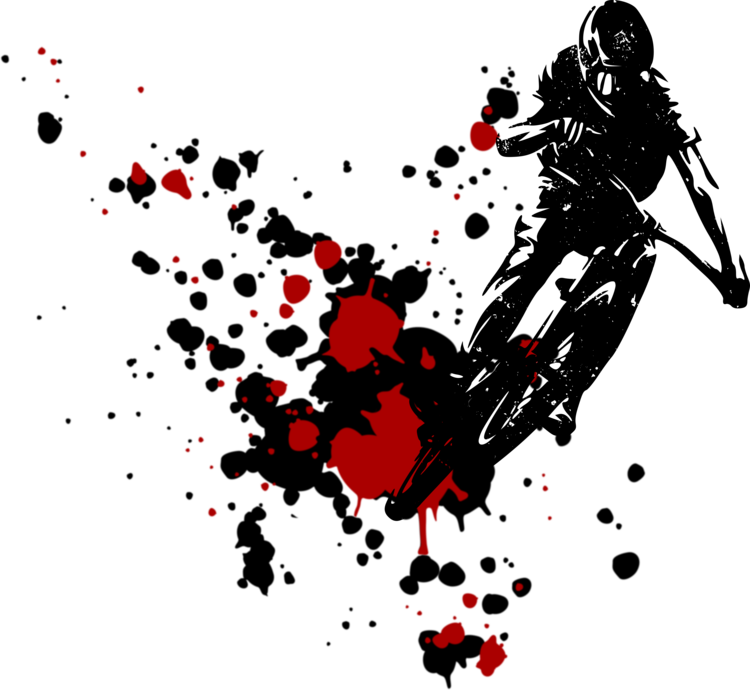 T-shirt MTB Rider Downhill