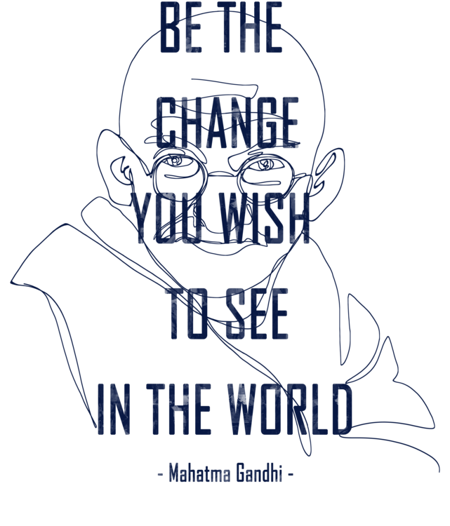 T-shirt Gandhi