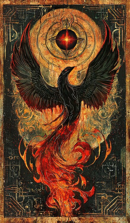 Принти на полотні Rising Phoenix