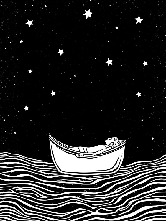 Плакат Drifting Through the Stars