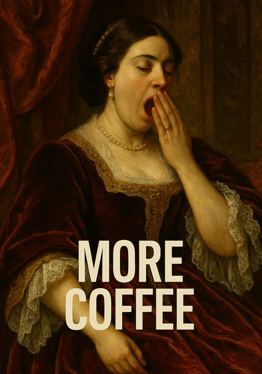 Poster More Coffee