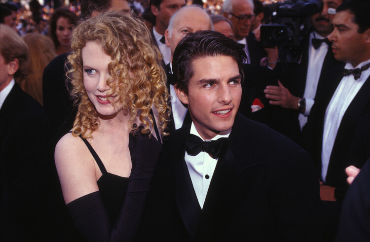 Картината върху платно Tom Cruise et Nicole Kidman à Cannes