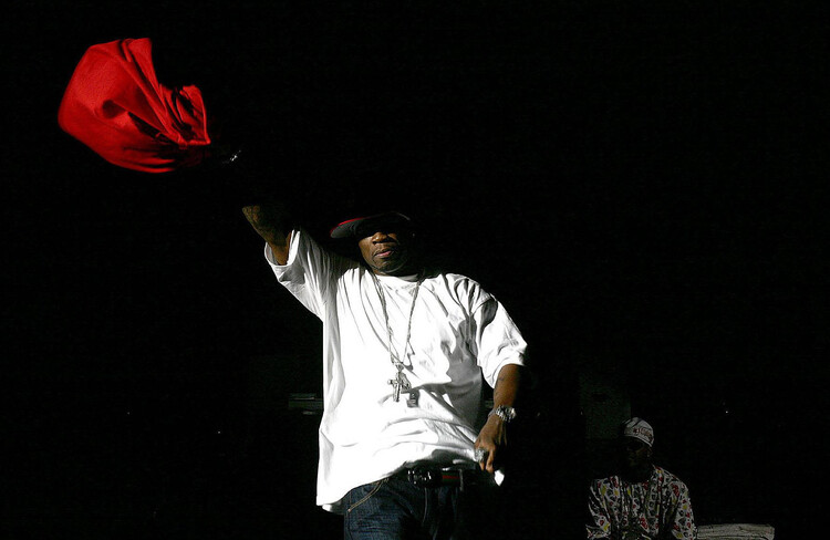 Canvas Print 50 Cent in concert - London