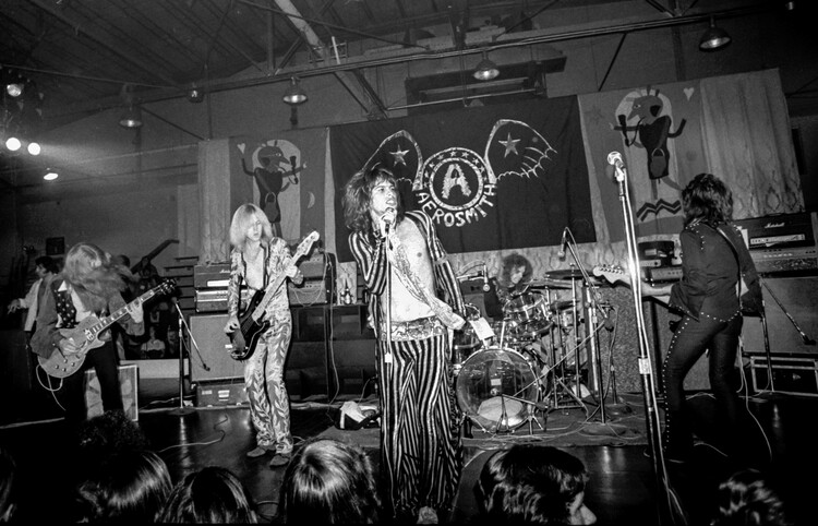Poster Aerosmith Performs 1973