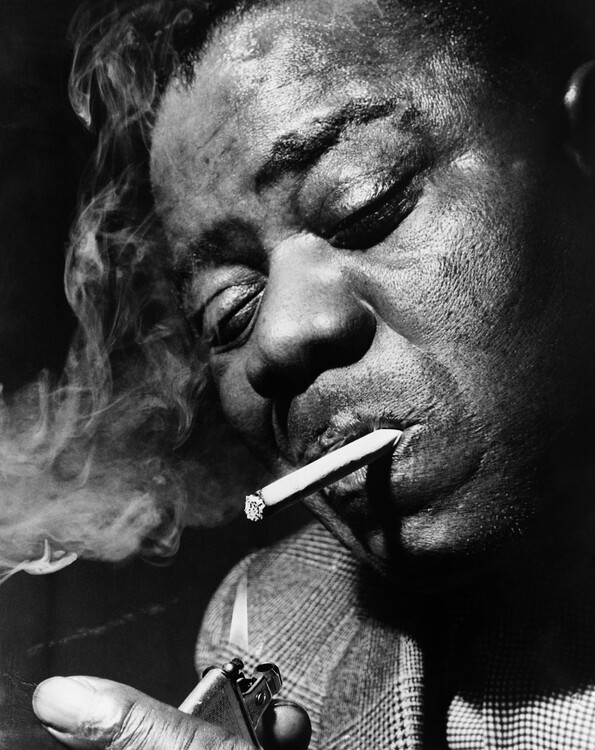 Poster Trumpet Player And Singer Louis Armstrong