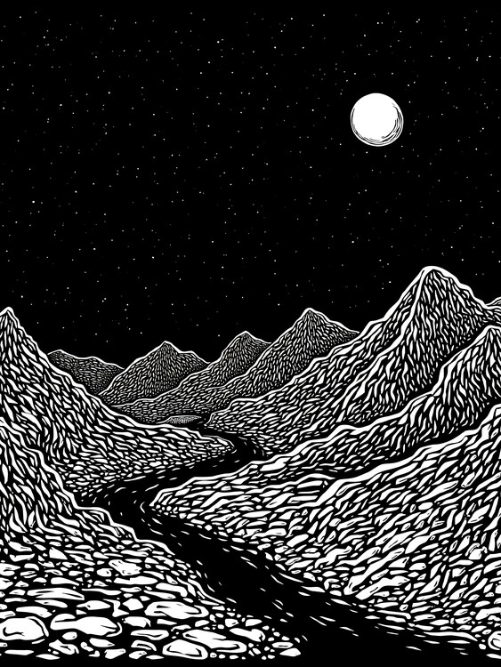 Poster Darks Peaks