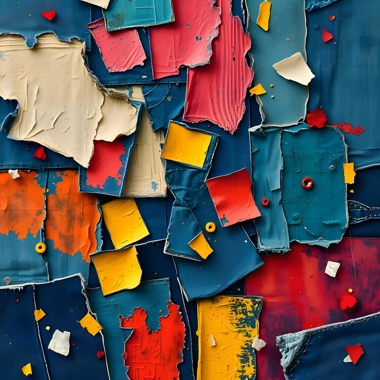 Poster Painted In dust