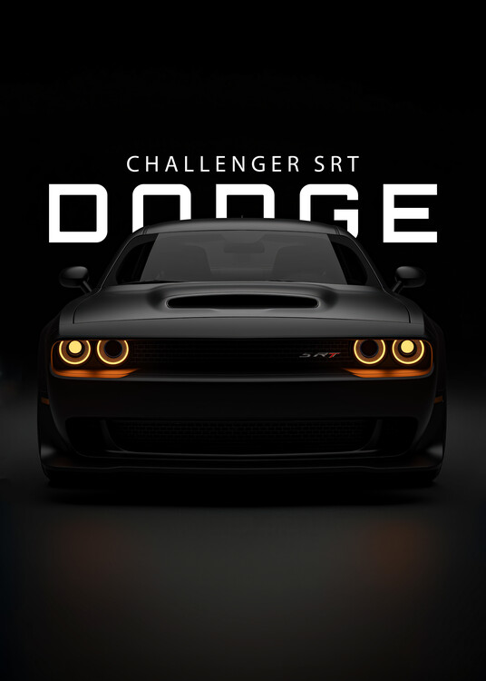 Poster Dodge Challenger SRT