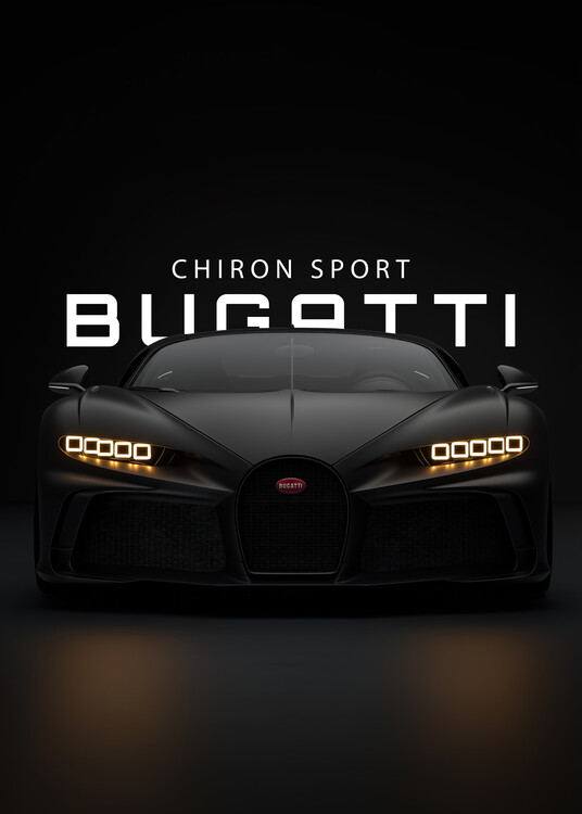 Poster Bufatti Chiron Sport