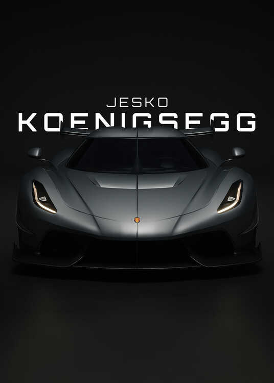 Poster Koenigsegg Jesko