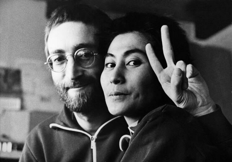 Poster John Lennon And Yoko Ono