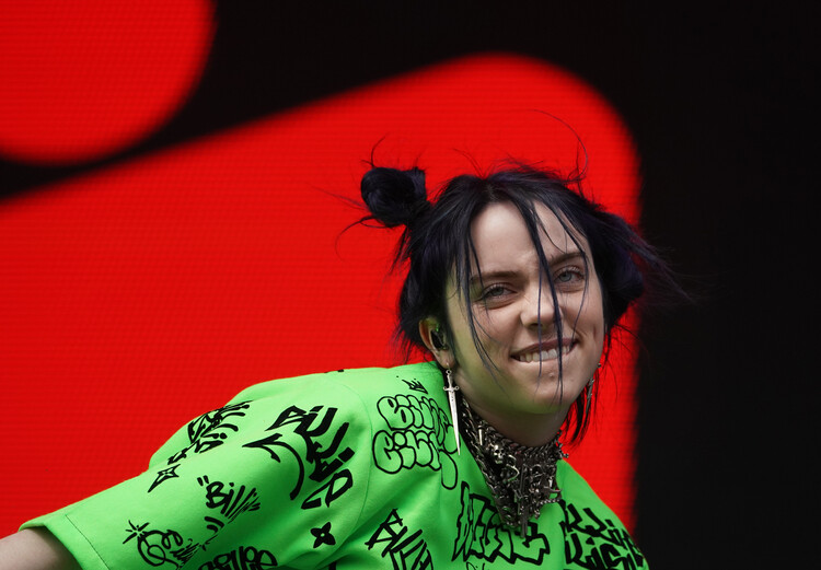 Canvas Print Billie Eilish BBC Radio 1's Big Weekend