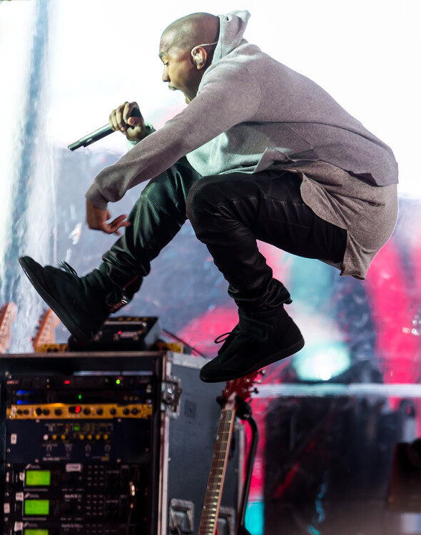 Plakát, Obraz - Kanye West, 30 × 40 cm