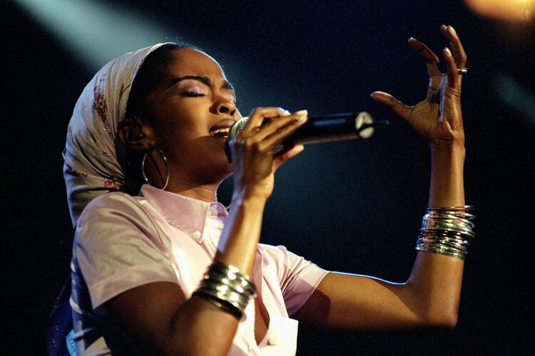 Poster Lauryn Hill performing The Miseducation of