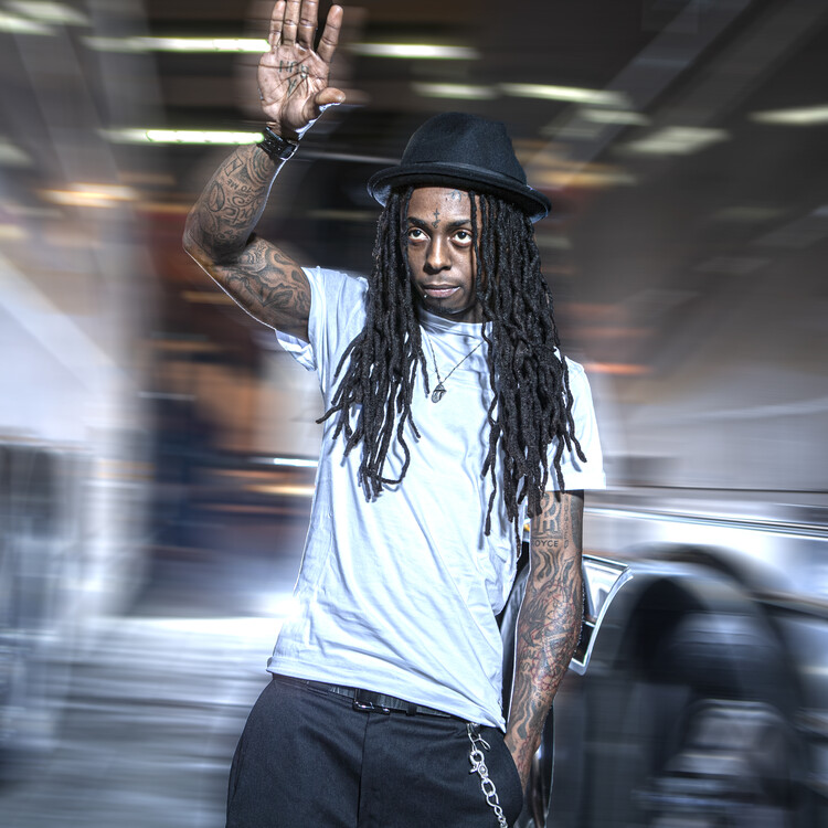 T-shirt Lil' Wayne Portrait 2009