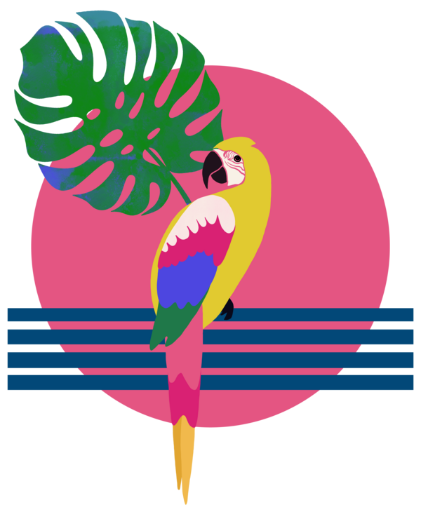 T-shirt Tropical Vibes