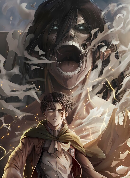 Quadro em tela Human Vs Monster