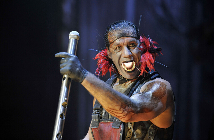 Canvas Print Rammstein Perform in Cape Town