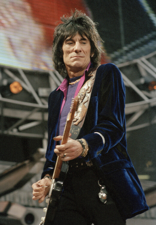 Canvas Print The Rolling Stones in Concert at Wembley Stadium