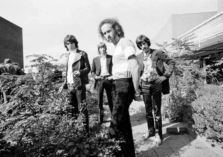 Canvas Print The Doors - Jim Morrison And