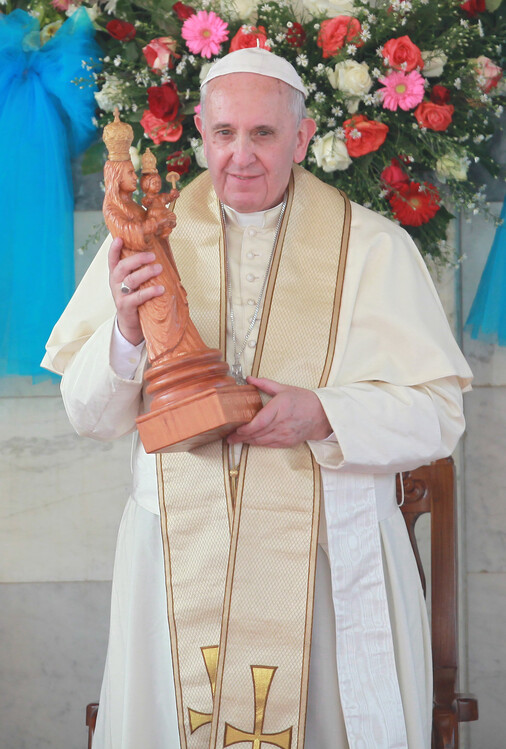 Levně Plakát, Obraz - Pope Francis visits Sri Lanka, 26.7 × 40 cm