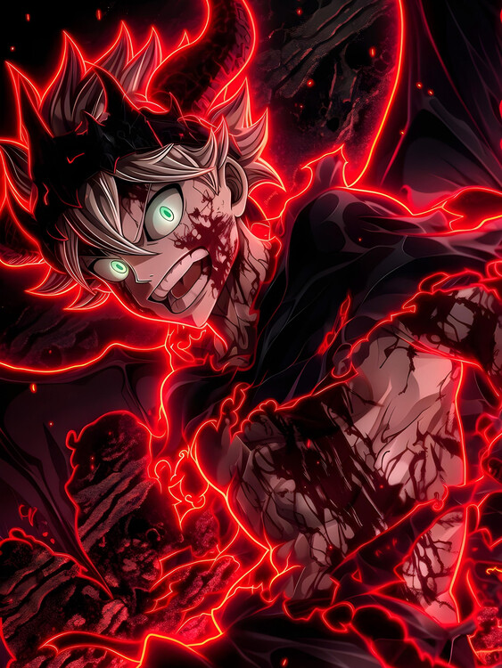 Poster Asta Black Clover