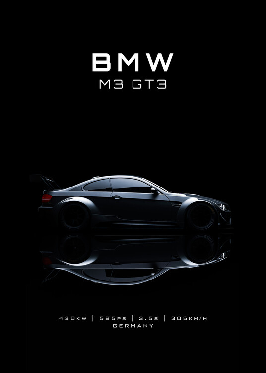 Poster BMW M3 GT3