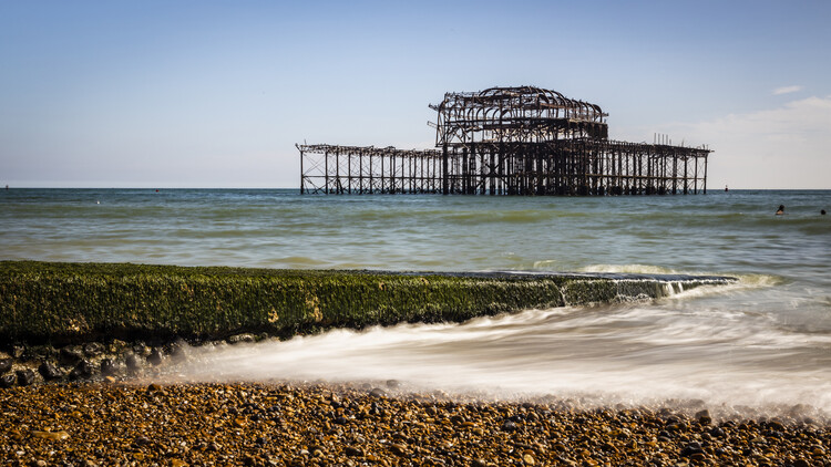 Плакат Brighton West Pier