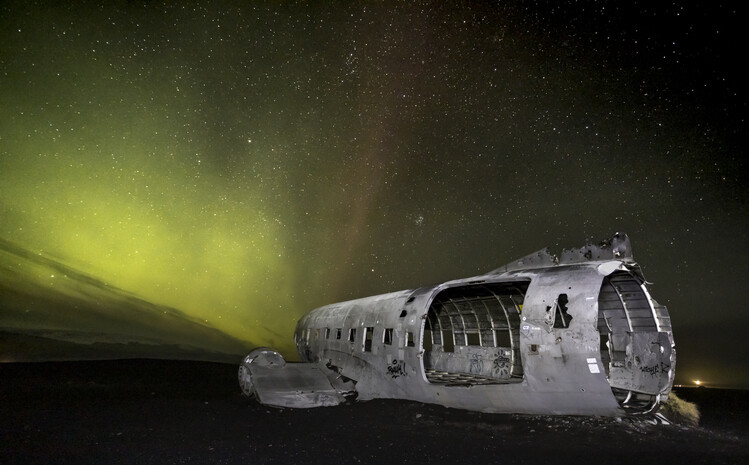 Плакат DC Plane on Sólheimasandur Iceland