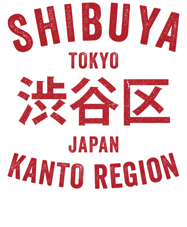 T-shirt Shibuya Kanto region