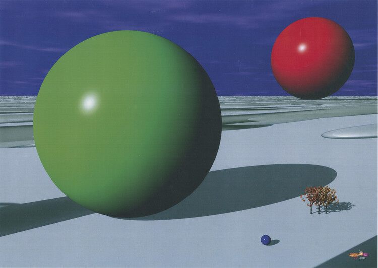 Plagát Three balls