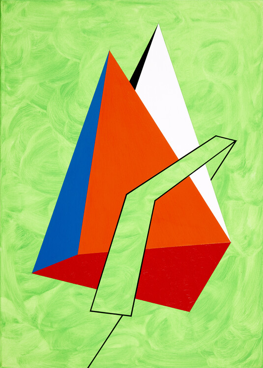 Poster Two pyramids