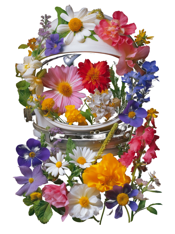 T-shirt Cosmic Bloom