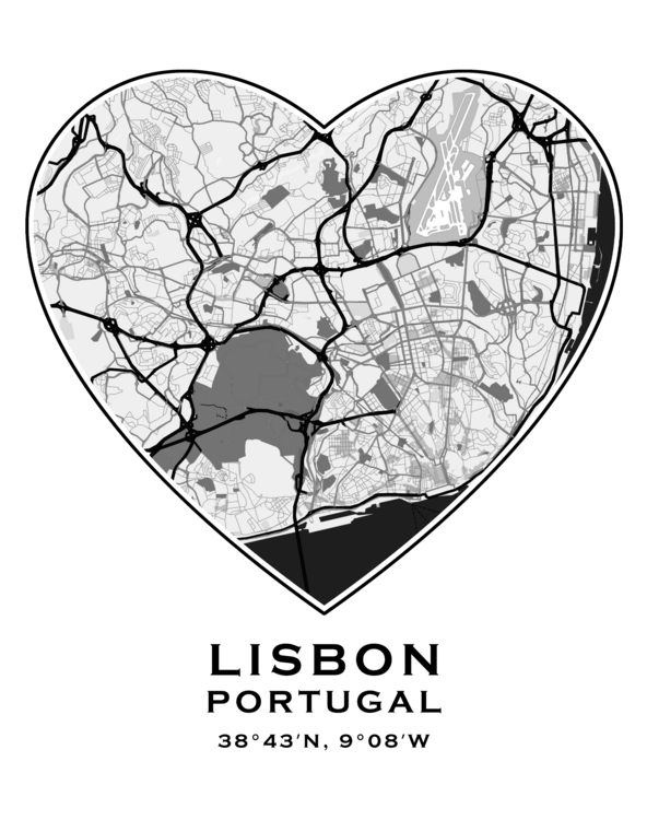 Poster I Love Lisbon