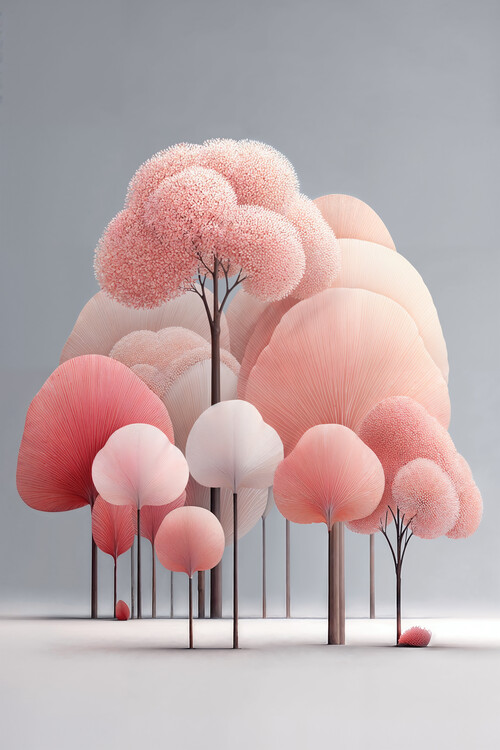 Poster Candy Tree Garden