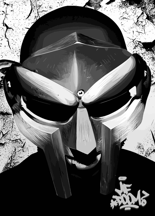 Poster Mf Doom Mask