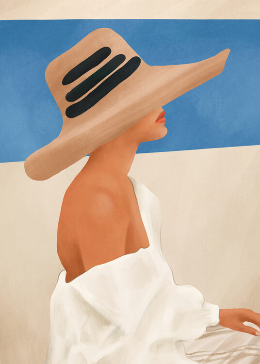Poster Summer Hat