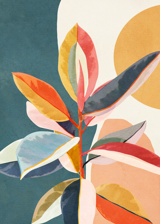 Poster Colorful Branching Out 01