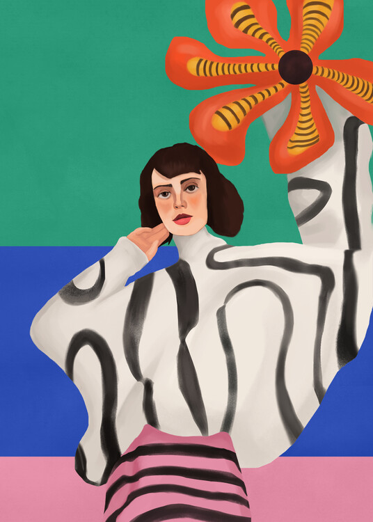 Poster Dance of Colors and Dreams