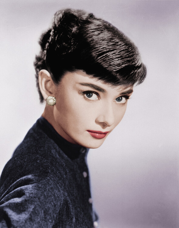 Plakat Portrait of Actress Audrey Hepburn
