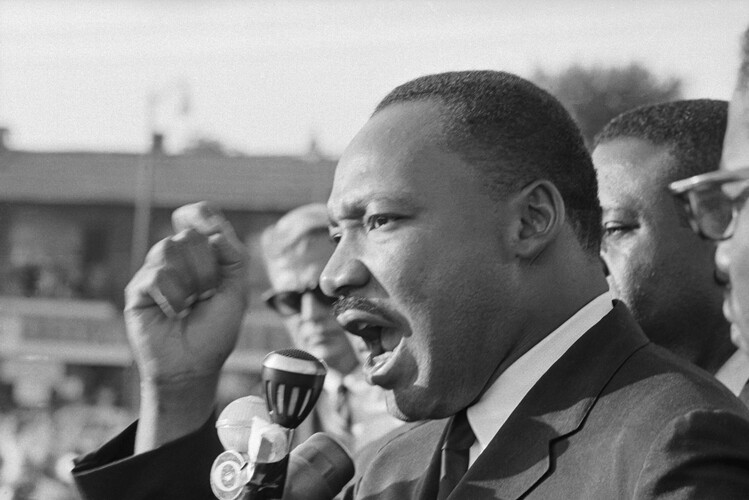 Poster Martin Luther King Speaking in Cleveland