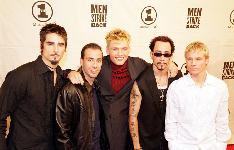 Plakát Backstreet Boys  Men Strike Back