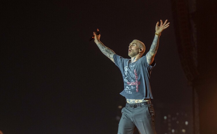 Plakát Maroon 5 Concert At Mumbai
