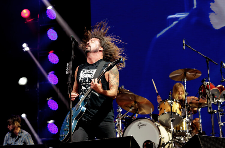 Sticker Plakat Foo Fighters Performs in Cape Town