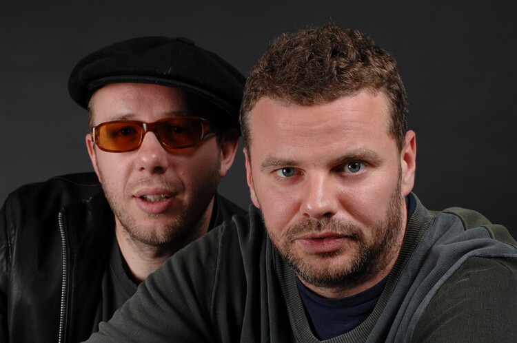 Poster Close-up of The Chemical Brothers in