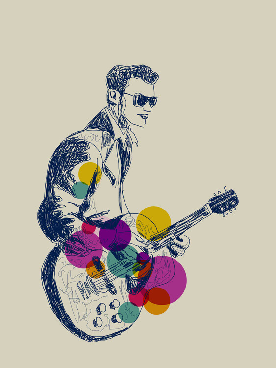 Poster Guitarist