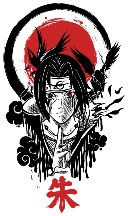 T-shirt Itachi The Raven King