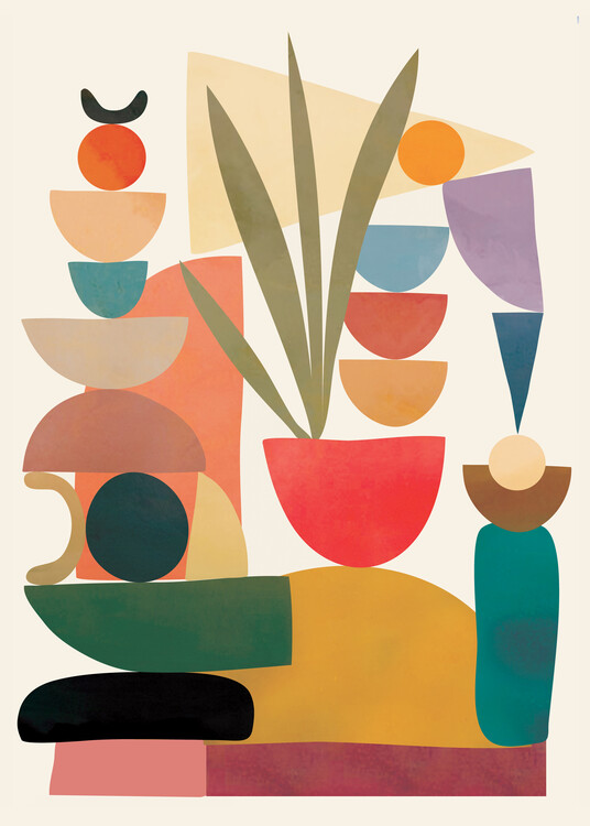 Poster Modern Abstract Art 74