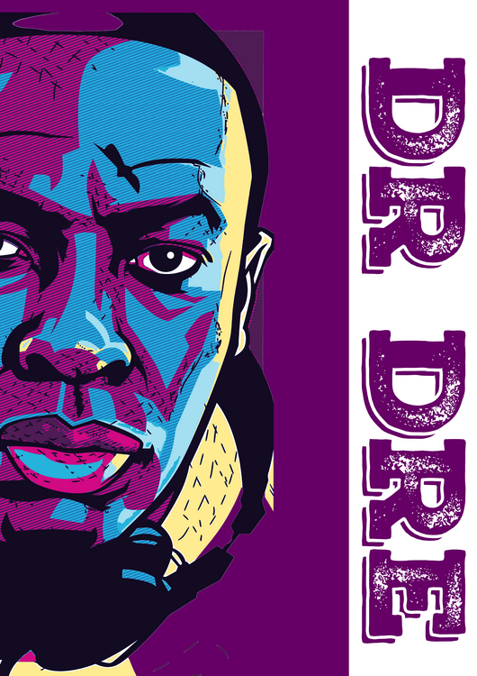 Poster dr. dre pop art